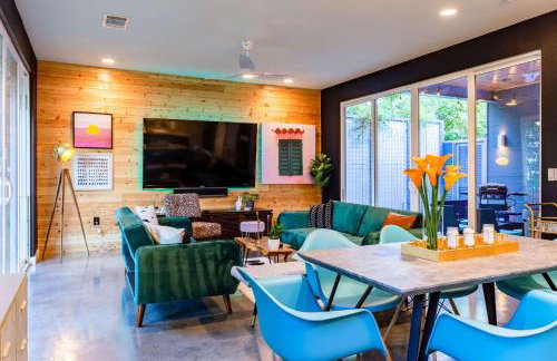 Austin Eastside 4BR Getaway with Patio & Mini Golf - Foto 8