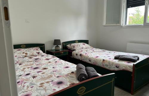 House with terrace près de l'Aéroport RoissyCDG - Tour Eiffel - Champs Elysée - Paris - Aéroville centre commercial - Parc Astérix - Disneyland Paris - Mer de sable - Châteaux de Chantilly et Ecouen - Parc des expositions Villepinte - Le Bourget - Foto 11