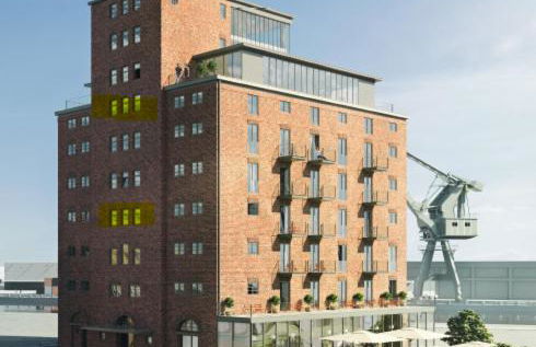 Appartment Ferienwohnung mit großer Terrasse Ohlerich Speicher Wismar - Foto 2