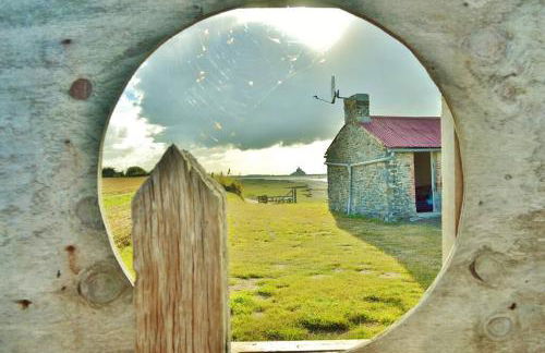 Cabane de douanier en baie du Mont Saint Michel hébergement insolite - Foto 14