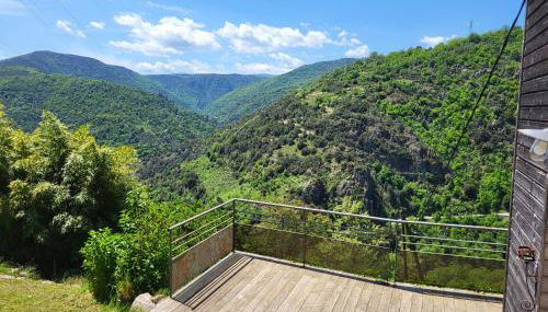 ARDECHE SUD Belle Maison Vue Superbe - Foto 5