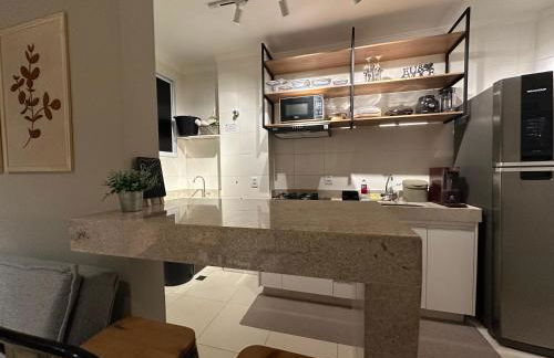 Flats Praia Uberlandia - Apt próximo ao Praia Clube - Area de lazer com Portaria 24 horas, piscina, academia, brinquedoteca, churrasqueira e áreas verdes para caminhadas - Foto 26