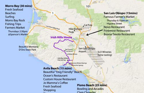 Mountain Top Getaway, BEST VIEW IN SLO! - Whole House - Foto 22