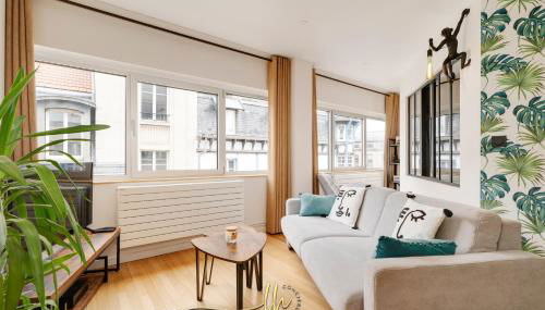 Chaleureux, lumineux et confortable F2 rénové en plein coeur de Nancy - Foto 4