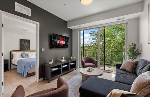 W315 Modern Luxury 1Bd Condo In Downtown Minneapolis, Minutes From Minneapolis Convention Center & US Bank Arena - Foto 1