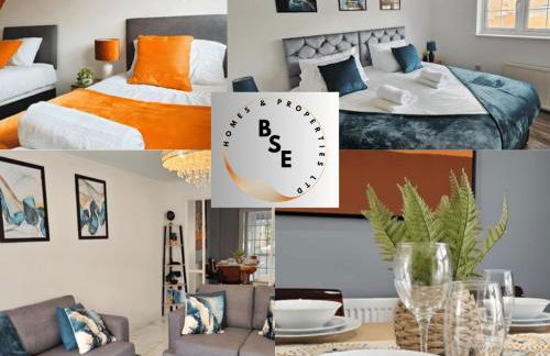 BSE Homes & Properties Ltd 4-Bedroom Home, Harlow , with Parking sleeps 6 - Foto 1