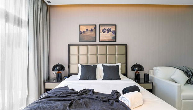 Chic Studio in Business Bay Near Burj Khalifa - Foto 3, Habitación