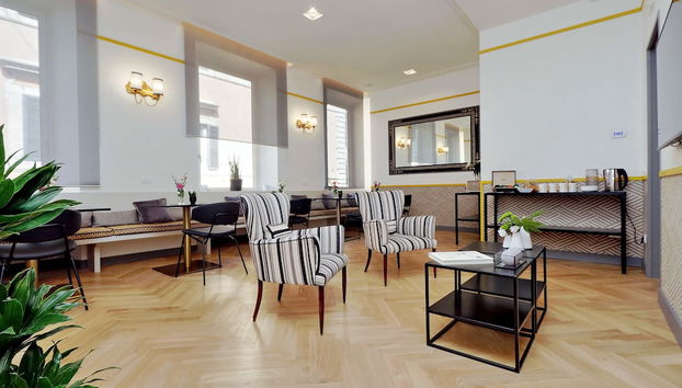 Sitzecke in der Lobby