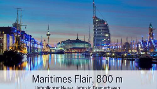 Fewos-Bremerhaven, Ferienwohnung "Rutenberg" - moderne Stadtwohnung in Bremerhaven mit Homeoffice, Küche & WLAN - alles fußläufig erreichbar - Foto 3