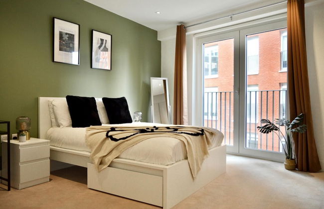 Luxury 2 Bed Apartment Vauxhall, Balcony, Sleeps 6, Central London - Open for Business stays, Long Stays, Families Relocating - Foto 11