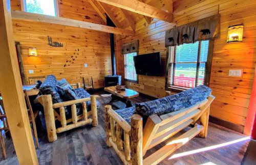 BC Log cabin with private beach river fire pit AC wifi onsite trails ski slope views - Foto 66