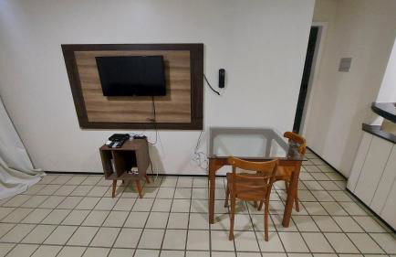 Flat Number One Ponta DAREIA l Conforto, Estrutura l Ferreira Hospedagens - Foto 28