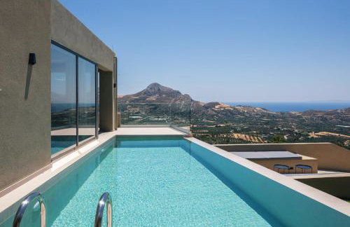 Epsilon Villa, Private Swimming Pool Garden, Panoramic Sunset - Foto 14