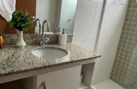 Apartamento confortável e com Piscina a 900 m da praia de Itacoatiara - Foto 7