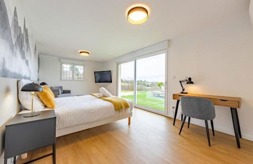 Villa 15 personnes - Piscine - Jacuzzi - Clim - Bar - Billard - Cinéma - Vue Panoramique - Foto 63