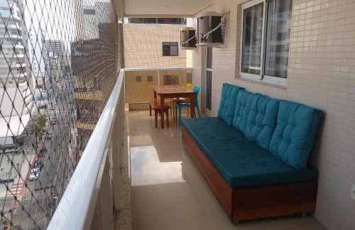 Edf Gil Nogueira - Praia do Morro - GUARAPARI - ES - Brasil - 4º Andar TELA Proteção - FRENTE Sol Manhã - 02 quartos com Split - WIFI - Varanda Gourmet com CHURRASQUEIRA - 02 elevadores - 01 Vaga - PISCINA - Sauna - Portaria 24 HRS - 50m da Praia do Morro - Photo 7