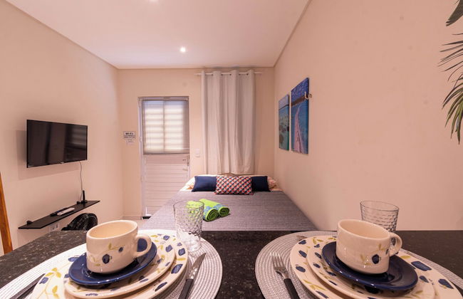 ESTUDIO MAR'BELLA 100M PRAIA, COM COZINHA E ESTACIONAMENTO - Foto 11