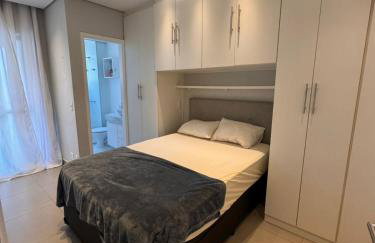 Apartamento completo em Santos, Vaga, Ar, Próx Porto,Praia - Foto 6