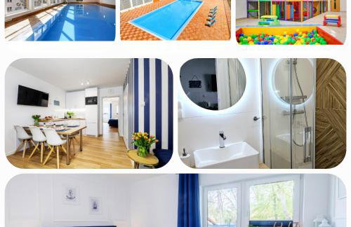 Apartament 12B Niebieskie Apartamenty z basenem krytym, odkrytym, salą zabaw, animacjami - Photo 1