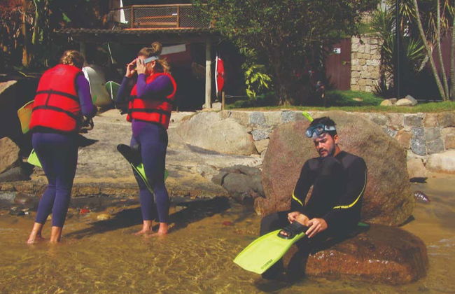 Ilhabela Beaches 4x4 Tour + Scuba Diving or Snorkeling - Foto 5