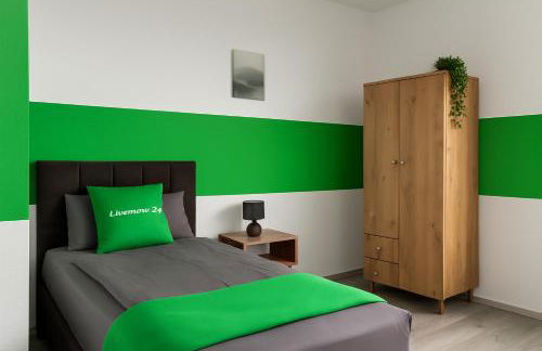 Livemore24 - Apartment 1 in Duisburg WLAN - Smart-TV - 24-7 Check-in und Küche - Photo 7