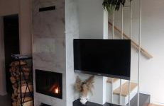 Domek Leniuchowanie- kominek, ognisko, faktura - Foto 9