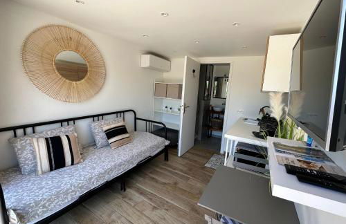 Studio Collobrières Vue sur village - Foto 1