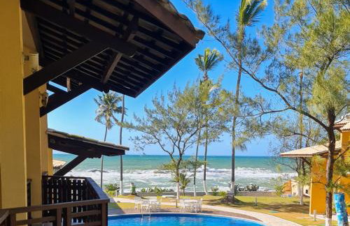 Paraíso PÉ NA AREIA no coração do Litoral Norte - FRENTE MAR - Loft projetado para que você tenha a melhor experiência em hospedagem - condomínio mais procurado da Estrada do Côco - Varanda com vista espetacular para o mar - lazer e TRANQUILIDADE - Foto 23