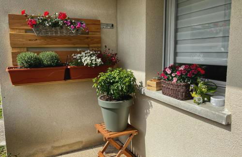 La Voulzie Appartement - Proche centre avec parking privé - Foto 20