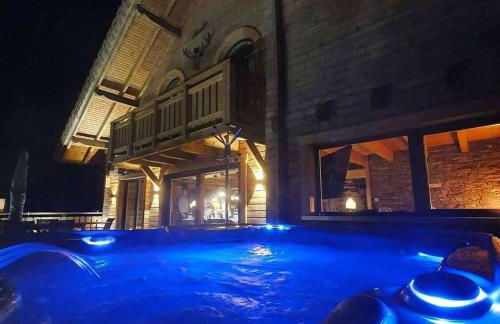 Nouveau Chalet M.META 12 pers sauna,jacuzzi,billard - Foto 25