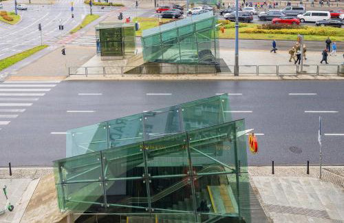 Central Warsaw Modern Studio with AC and next to the Metro by Noclegi Renters - Foto 8