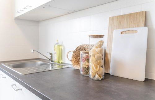 MR Living I moderne Apartments mit Einzelbetten, voll ausgestattete Küche, WLAN, Parkplatz I DR01, DR02 - Foto 15