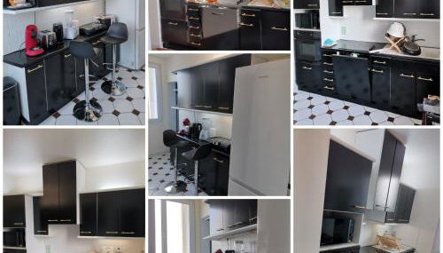 Appartement lumineux près du centre-ville de Troyes - Photo 5, stove, dishwasher, toaster