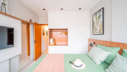 Modern Flamengo Apartment Fast Wi-Fi - 30m Metro - 600m Beach - Foto 3, towels, locker