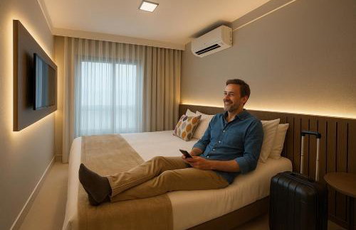 Flat Praia do Canto 2Q-2B Long Stay TRIÂNGULO DAS BERMUDAS - Photo 8