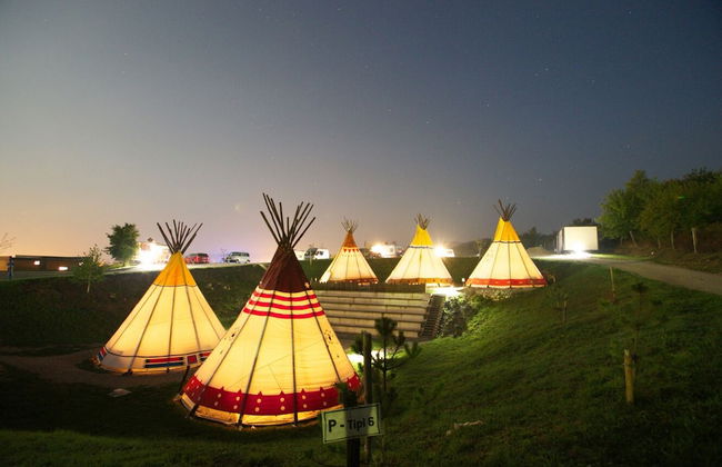 Indian Village Tipi Tent - Photo 1