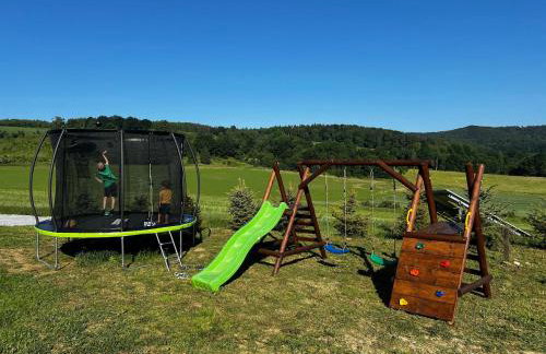 W Sercu Kotliny - luksusowe wille 8 osobowe z balią opalaną drewnem i widokiem na góry - Foto 7