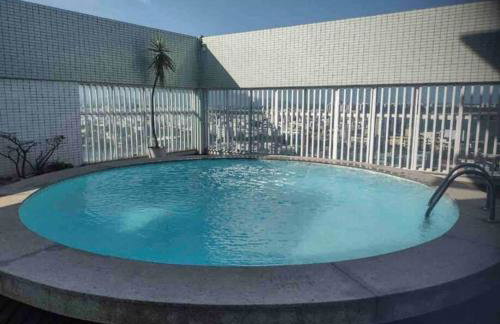 Flat Vista Mar Miolo Praia Canto Piscina Cama Queen Ar - Foto 4