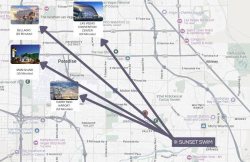 Sunset Swim, Luxury Vegas Villa with Pool, Hot Tub - Foto 9