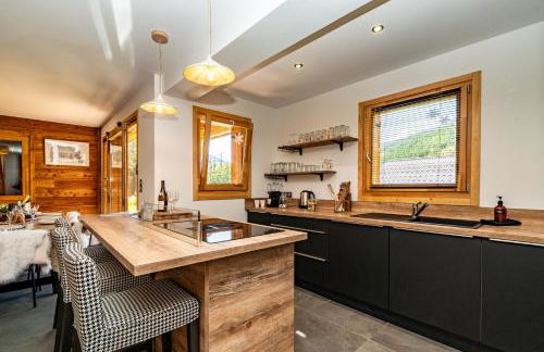 Chalet plein sud 10 personnes garage privé cheminée - Foto 19