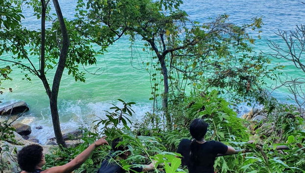 Divisando una playa escondida en Puerto Vallarta