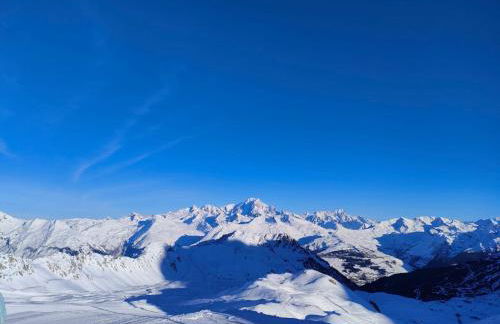 Arcs 1950 Appartement Luxe type chalet 5 à 7 personnes Vue imprenable sur le Montblanc skis aux pieds - Photo 50