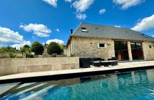 Villa Luceo Périgord 10p Piscine Clim - Foto 10