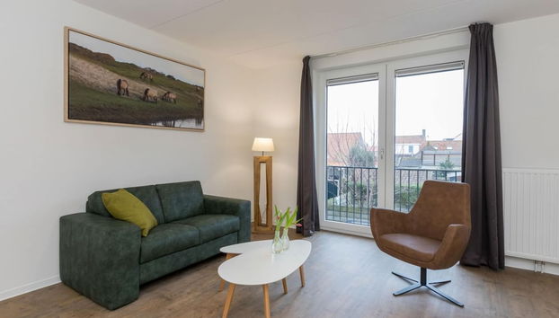Apartment in Zoutelande Near the Beach - Foto 3, Sala de estar