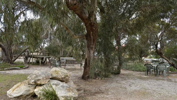 Enceinte de l’hébergement