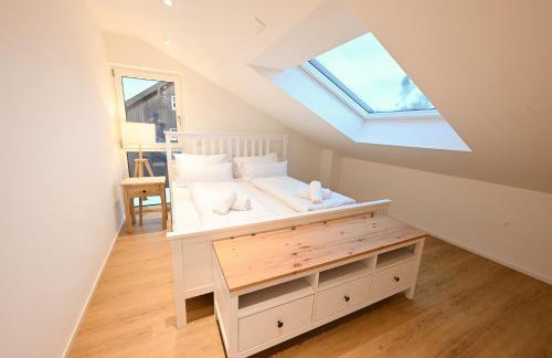 Liboria I Stylische Maisonette Wohnung Alpenblick I 4min zum See - Foto 43