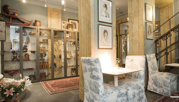 Sala de estar do lobby