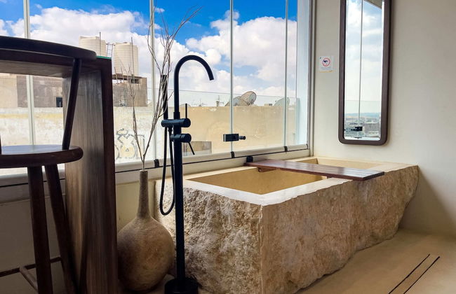 Xuru Stays I The Pyramids Horizon Studio w/ Bathtub - Foto 17