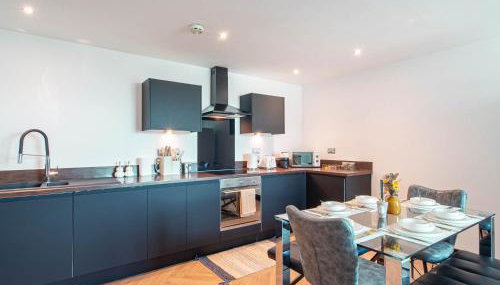 Luxury 2 Bed Apartment In Central Leeds Sleeps 6 - Foto 3, stove