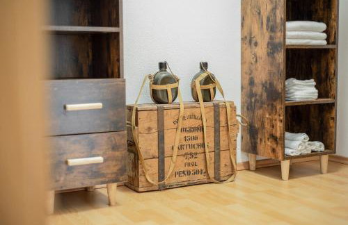 FEWO-LAVEES moderne zentrale FeWo nahe OMV Wacker Kliniken Burg -Eigener Eingang-Schlüsselloser Check in - Foto 36